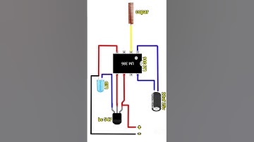 Simple mobile phone detector circuit  LM 386 #youtubeshorts #trending
