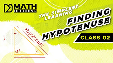 Finding hypotenuse | Pythagoras | Right angle triangle |  6th-10th standard math | Class 2