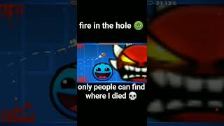 fire in the hole #fireinthehole #lobotomycorporation #lobotomy #geometrydash #memes #gaming #shorts