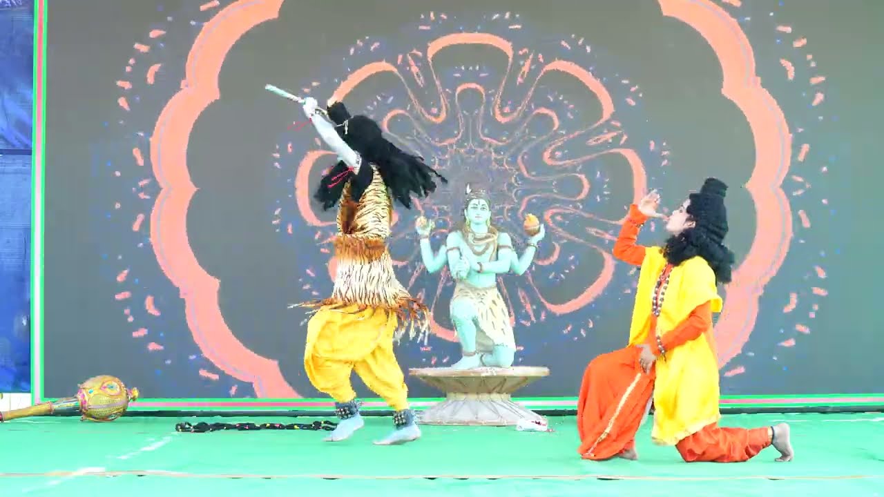 Siva thandavam by Alekhya (II DCME), Nishath (III ECE), and Radhika (III ECE)
