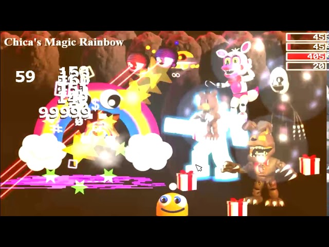 I tried playing Chica's Magic Rainbow on the FNAF World mobile port and I  uhgot a little angry. : r/fivenightsatfreddys