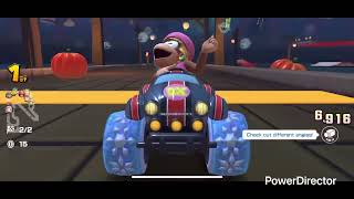 Mario Kart Tour part 632- Finish the race at Peach Cup ( Halloween Tour)