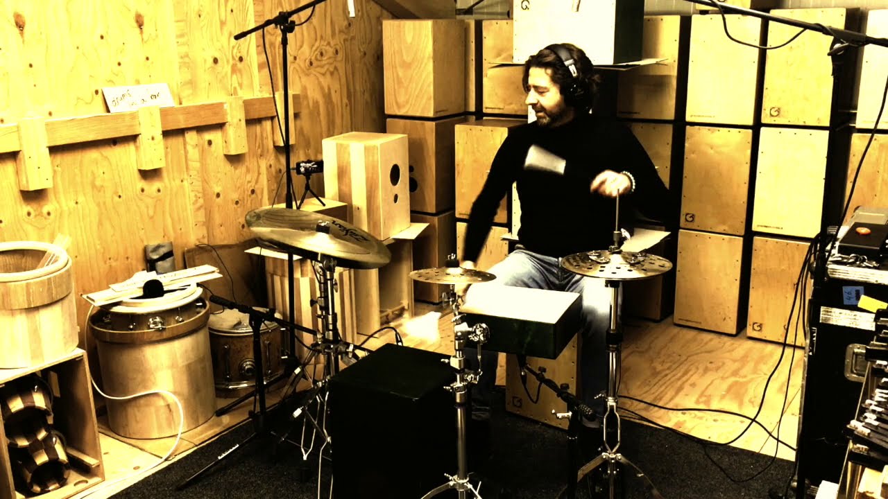 Groove Industries Cajon Drum Kit. Song 'Silver Flow' YouTube