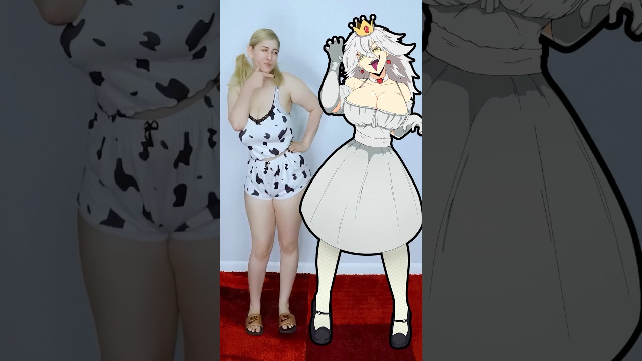 PRINCESA BOO 2D VS 3D 👻