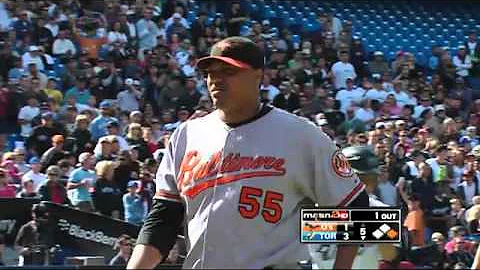 2010/09/26 Simon ejected after hit batter