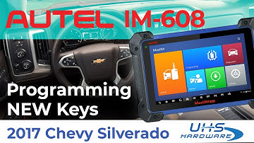 Programming 2017 Chevrolet Silverado with Autel IM608 - AKL