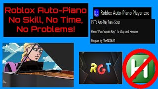 Roblox Auto Piano Player No Autohotkey Youtube - roblox autohotkey piano old rolox theme