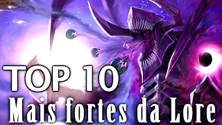 League of Legends  Quais os personagens mais fortes conforme a lore do  jogo - Canaltech