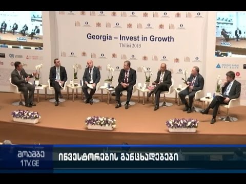 უცხოელი ინვესტორები საქართველოში ვიზიტს აჯამებენ და აფასებენ ქვეყნის საინვესტიციო პოტენციალს