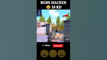 18.07 KD HACKER 😔 #bgmi #bgmihacker #hacker #shorts