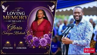 LIVE: Edwin Sifuna, Linda Mwananchi Attending Burial Service of Boni Khalwale's Wife