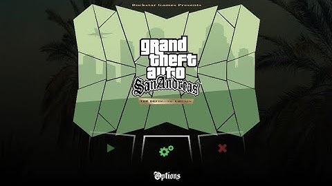 GTA SA Mobile - Definitive Edition Menu Background and Loading Screen for Android