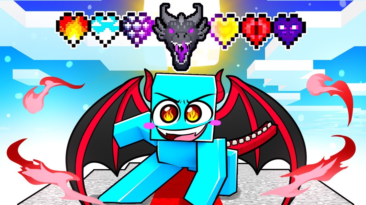 Awita Tiene CORAZONES de DRAGÓN en Minecraft!