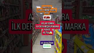 AYLAR SONRA İLK DEFA BU FİYAT #reklam DEĞİL KENDİ ÇEKİMİM #indirim #kahve