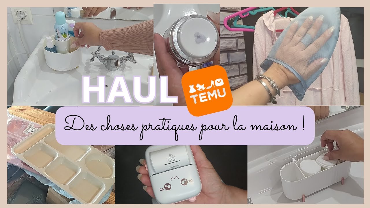 🌺|| Astuces maison Organisation et Rangement - Commande TEMU - Haul Temu  ||🌺