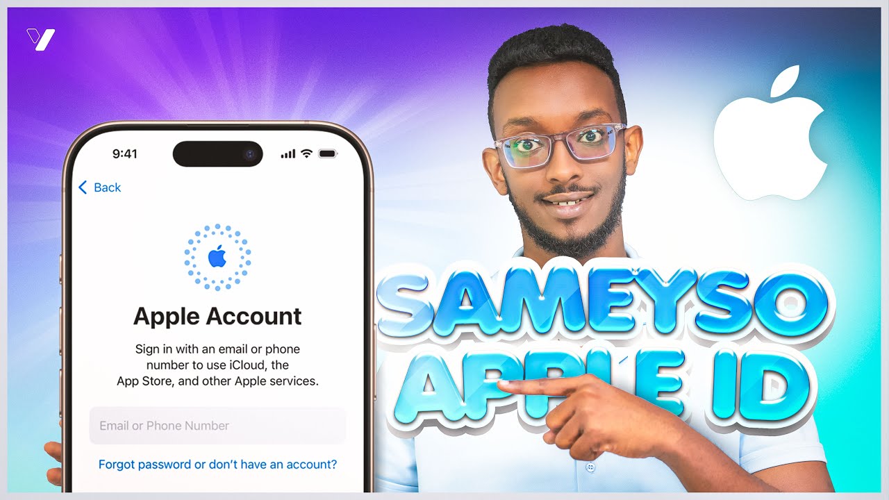 SIDEE LOO SAMEEYAA APPLE ID CUSUB