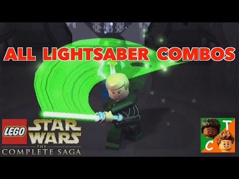 All SECRET Lightsaber Moves in LEGO Star Wars The Complete Saga!