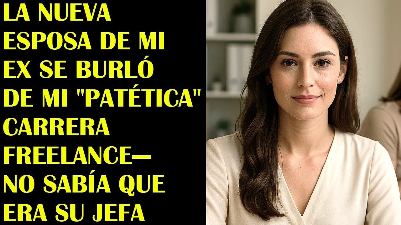 La Nueva Esposa de Mi Ex Se Burló de Mi  Patética  Carrera Freelance—No Sabía Que Era Su Jefa