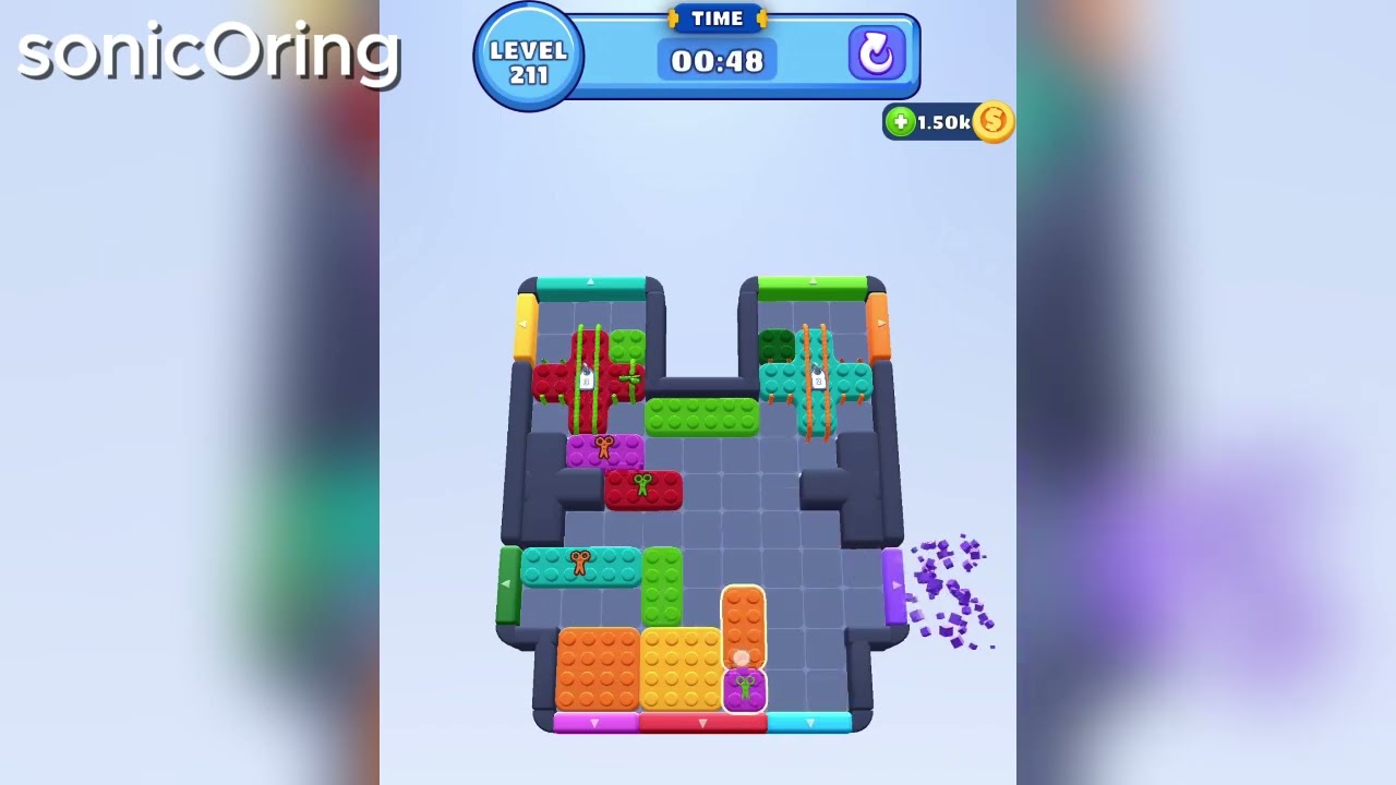 Color Block Jam Level 211 - YouTube