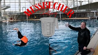Best Splash Decides the Game Twelve landings in the measuring cup.