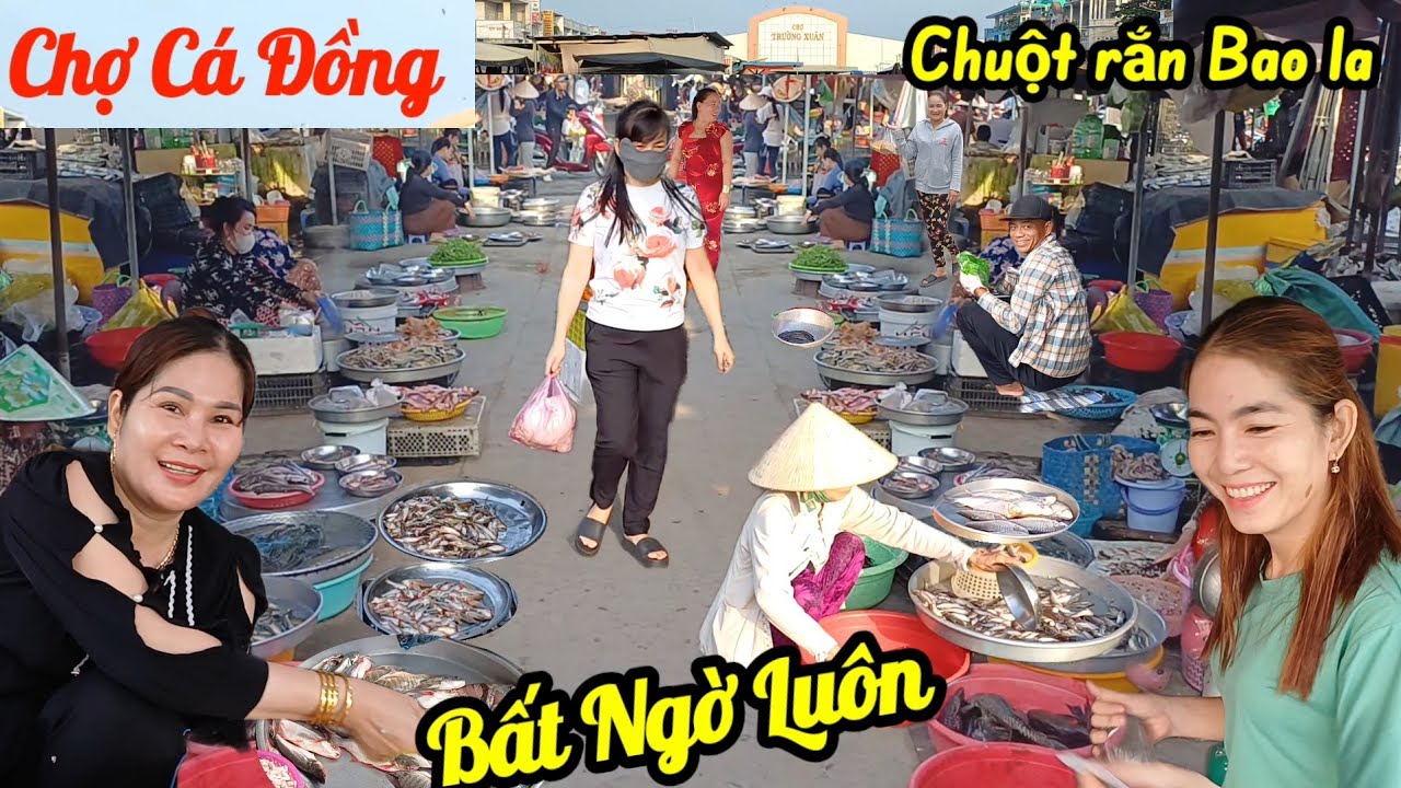 Bất ngờ gặp Cô gái Quá Đẹp Chợ Trường Xuân - Đồng Tháp, bán toàn Đặc Sản đồ đồng 