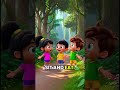 Part 01 Trapped in Jungle Storm! 😱⛈️ | Scary Survival Cartoon #cartoonshorts #funnycartoon #kidsani