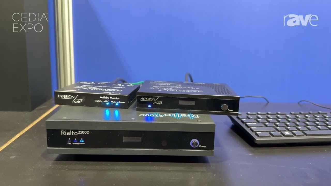 CEDIA Expo 2026: AVPro Features AudioControl Hyperion eARC-to-Dante Audio Encoders