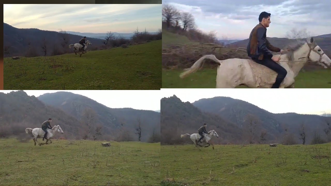 Ruslan Kərimi - At çapmaq | Mastail kəndi - 2021