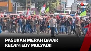 KERAS! Pasukan Merah Dayak Minta Edy Mulyadi Datang ke Kalimantan | tvOne Minute