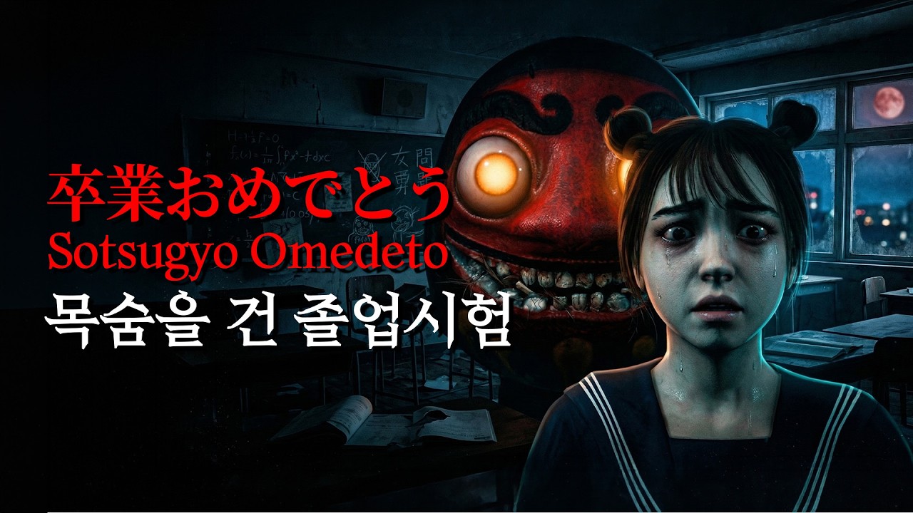 단 한 명만 살아남는 끔찍한 시험을 치루는 공포게임 [ 卒業おめでとう│Sotsugyo Omedeto ]