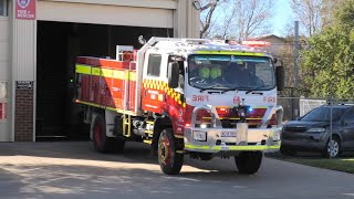 [Fire & Rescue NSW] Richmond P82 and CT82 Responding