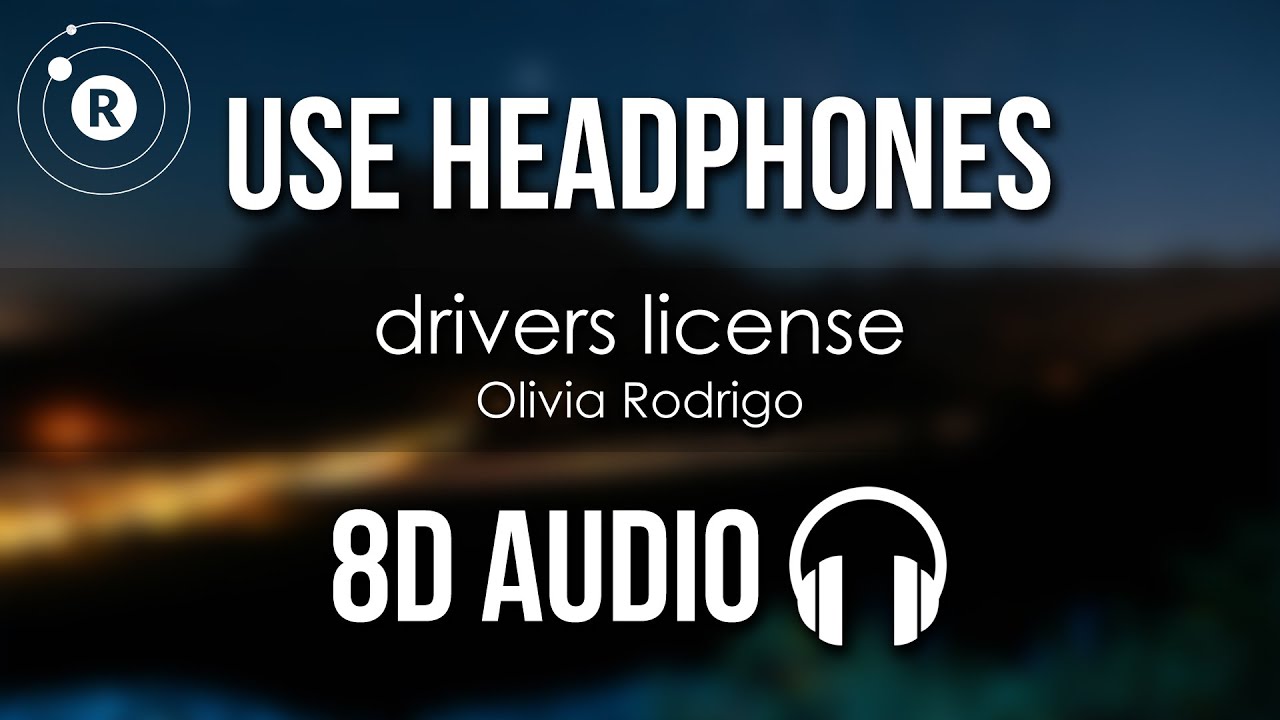 Olivia Rodrigo - drivers license (8D AUDIO) - YouTube