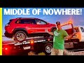 Tow Car Breakdown in the Middle of Nowhere (FULL TIME RV)
