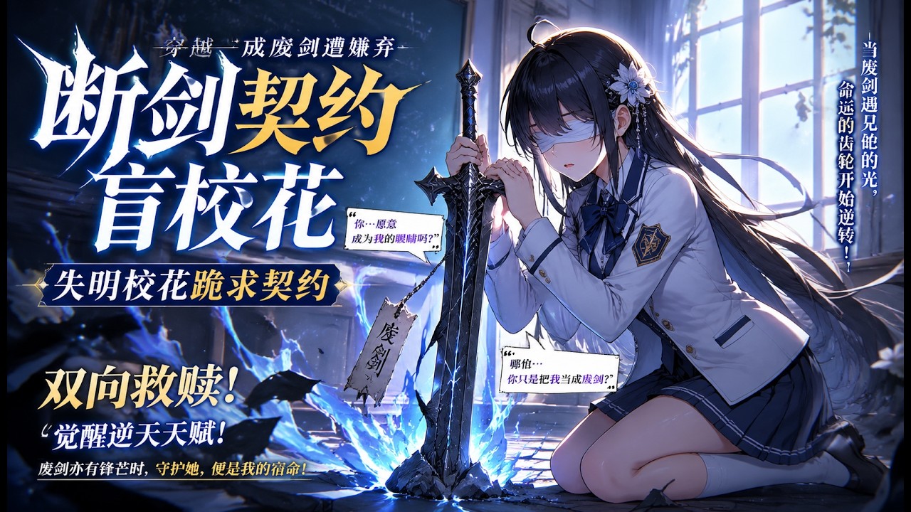 断剑契约盲校花：废剑觉醒逆天天赋