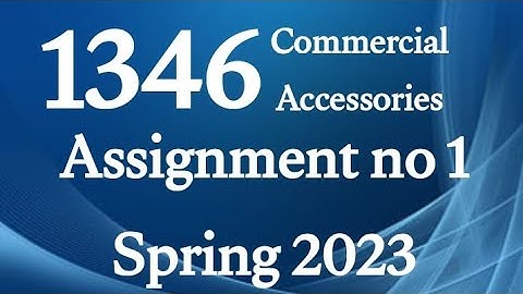 AIOU Code 1346 Solved Assignment No.1 Spring 2023 #aiou #aiousolveassignments
