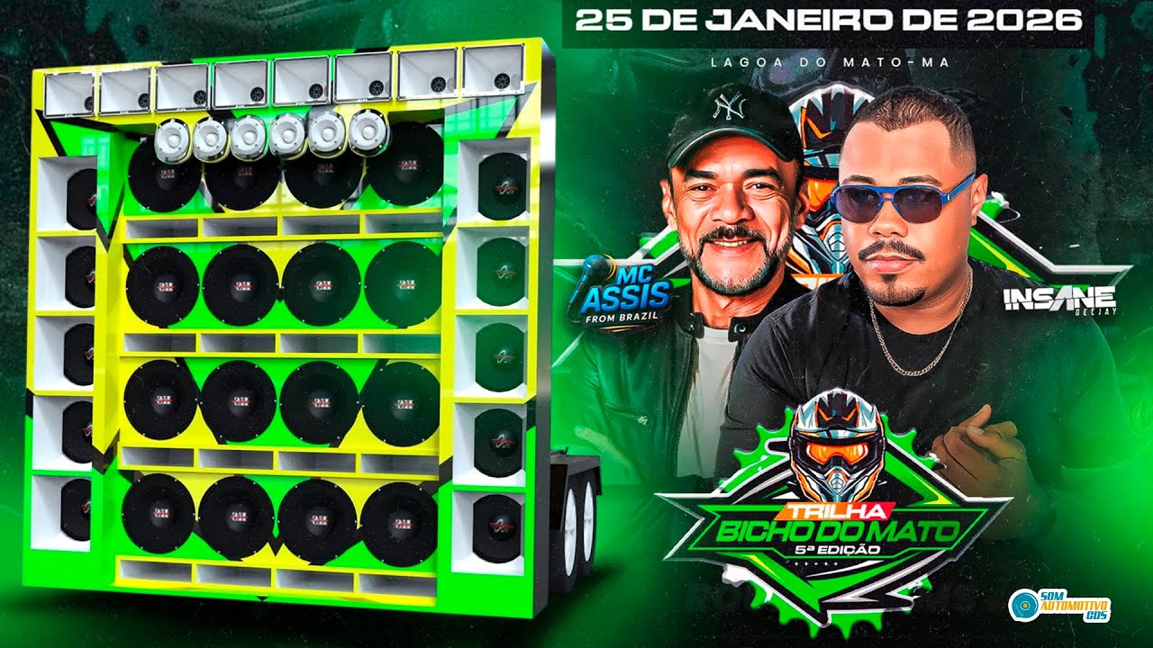 5ª TRILHA BICHO DO MATO (Lagoa do Mato - MA) - INSANE DJ E MC ASSIS