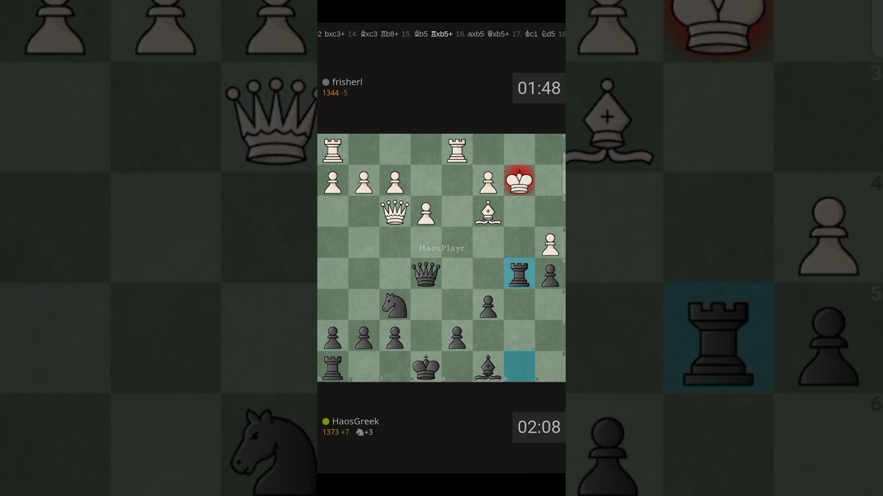 Quem não ataca, leva ataque! Xeque Mate. (#rating #blitz #lichess