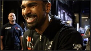 DAVID HAYE GOES RAW! - ON TONY BELLEW, INJURY RUMOUR, RACIAL ABUSE, BRANDS CROWD 'ABSOLUTE SCUM'