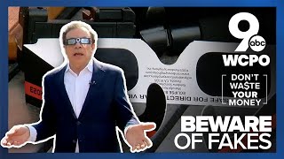 How to tell real eclipse glasses from dangerous fakes