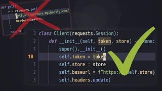 You Should Make Your OWN HTTP Clients for APIs (Shopify x Python) screenshot 5