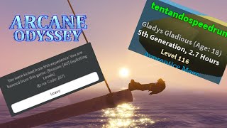 Level 125 in less than 3 hours? - Arcane Odyssey