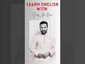 Learn English with Saif Ali Khan