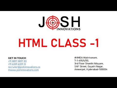 Full Stack Web Development Course with Placement - video from Josh Innovations