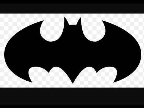 Como Dibujar El Logo De Batman En Graffitis (Muy Facil De Hacer) - YouTube