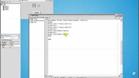 Создание дрожащей формы в Delphi 7