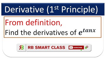 Derivative (1st Principle)  (Important Question  40 marks Model Set ) || Grade 12 || RB Smart Class