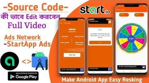 SOURCE CODE | EASY RESKING | EARNING APP SOURCE CODE | STARTAPP Ads | Android Studio