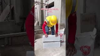 Terbukti kan Bata ringan pasti melekat lebih kuat dengan Mortar SCG SCGIndonesia