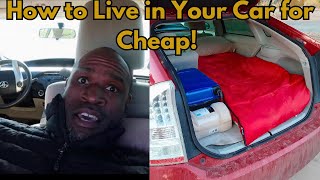 How to Turn Your CAR into a HOTEL ROOM for UNDER $50 | My Toyota Prius Sleeping Setup