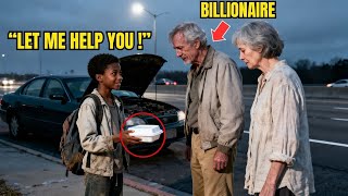 Black Boy Gives His Meal to Elderly Couple — Next Day a Stranger Knocks and His Life Changes Forever